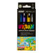 Super Fine 1mm Nib Metallic Pack 4