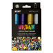 Wide 10mm Nib Metallic Pack 4