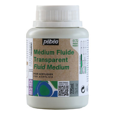 Pebeo Origin Acrylics Transparent Fluid Medium
