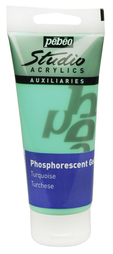 Pebeo Studio Acrylics Phosphorescent Gel 100ml