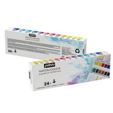 Pebeo Watercolour Half Pan Set