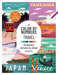 Colour by Numbers Travel Book