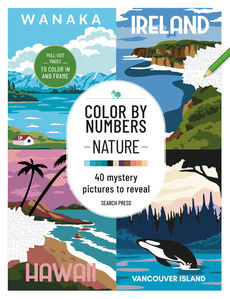 Colour by Numbers Nature Book