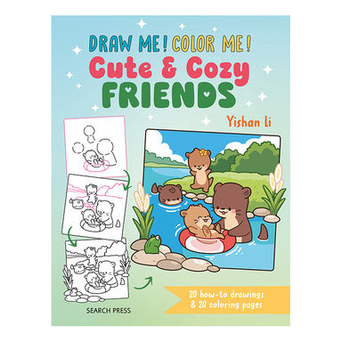 Draw Me! Colour Me! Cute and Cosy Friends Book