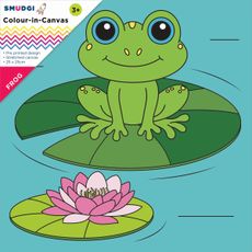 Smudgi Colouring Canvas 25x25cm