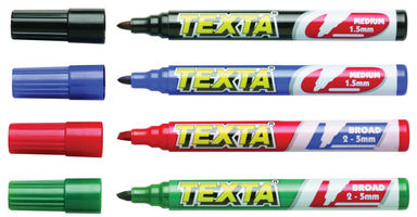 TEXTA Permanent Markers