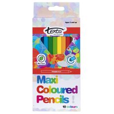 TEXTA Triangular Coloured Pencils