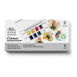 Floral Pocket Set 8 Half Pans & Brush
