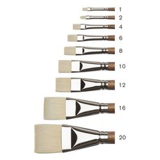 Winsor & Newton Artists' Oil Synthetic Brushes Hog Bright