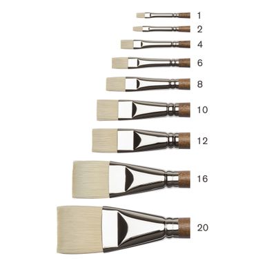 Winsor & Newton Artists' Oil Synthetic Brushes Hog Bright