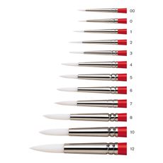 Winsor & Newton University Series 233 Synthetic Brushes Round