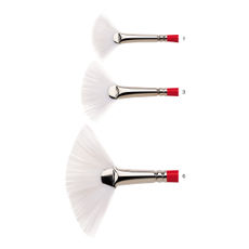 Winsor & Newton University Series 238 Synthetic Brushes Long Handled Fan