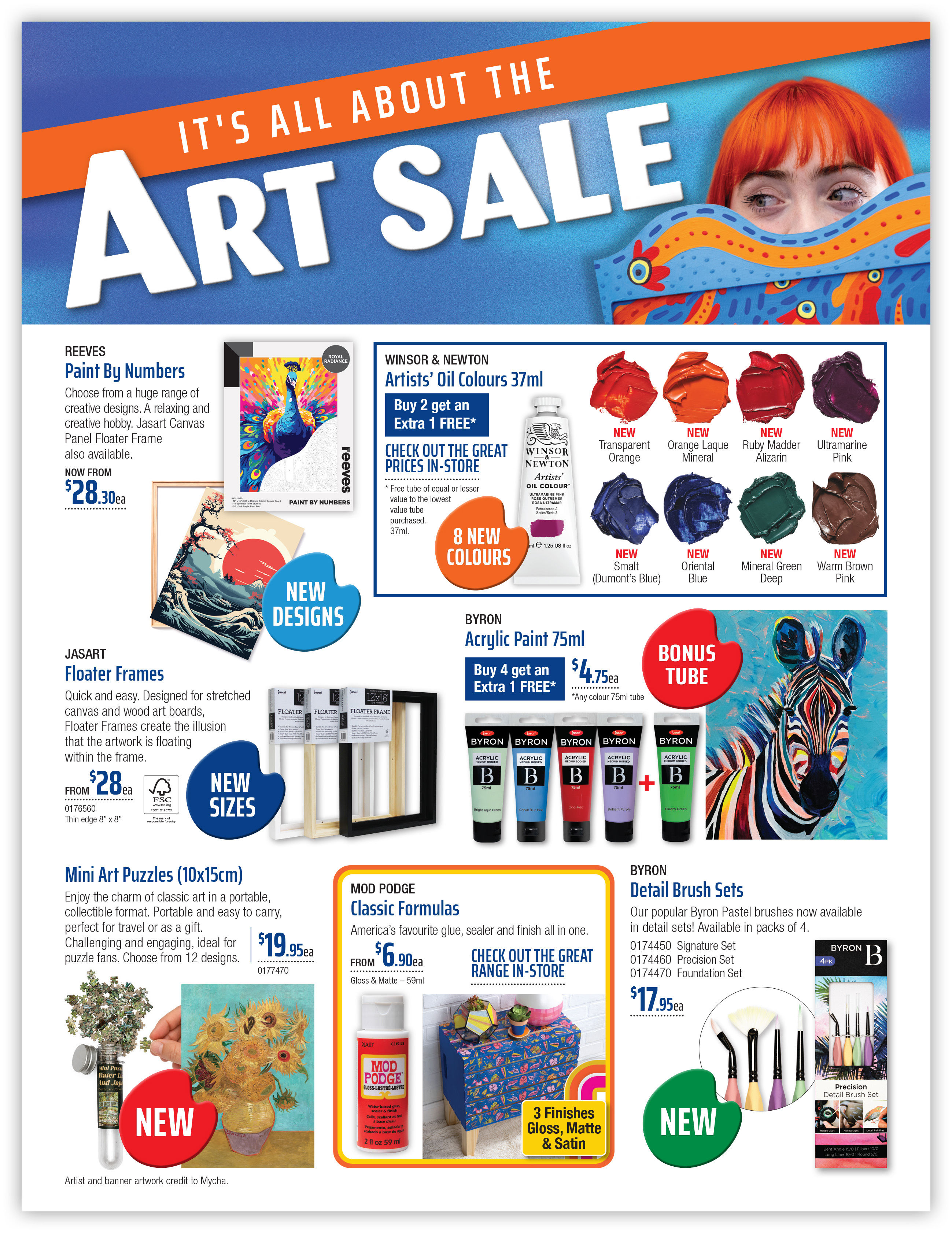 It's all about the ART SALE! | Current Promotion